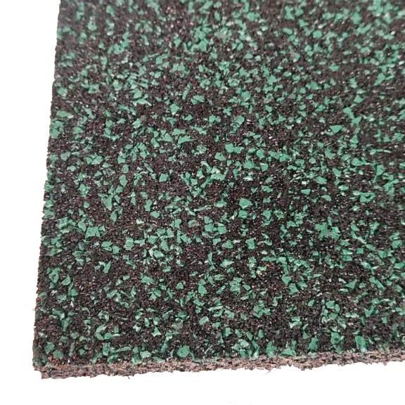 Мат резиновый Микс 1000х500х15 мм Зеленый - фото 2