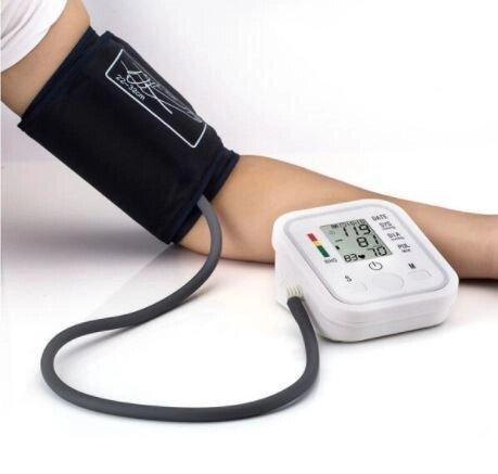 Тонометр автоматический Electronic Blood Pressure Arm Style с индикатором аритмии (18775577) - фото 2