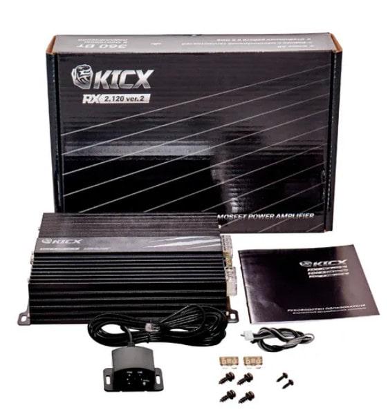 Підсилювач Kicx RX 2.120 ver.2 - фото 2