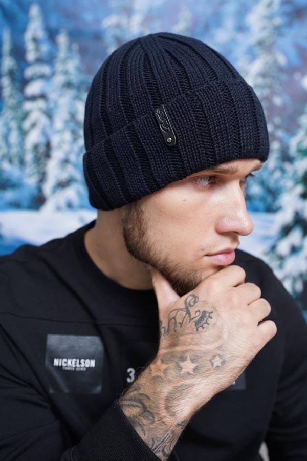 Шапка мужская Braxton Бен Джинсовый (5081)