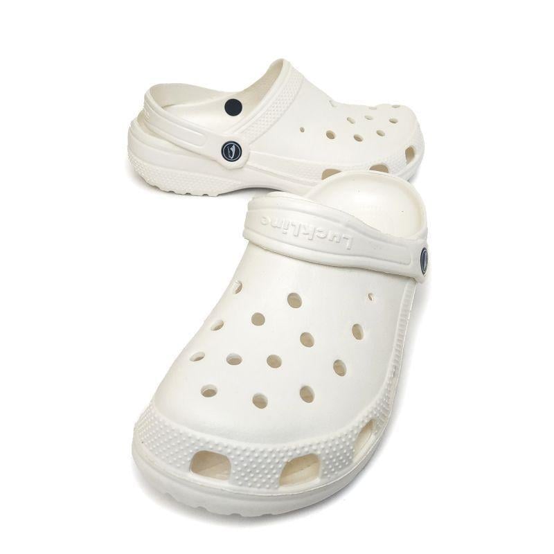 Кроксы женские Luckline p. 41/25,5-26 см Белый (3001-377) - фото 2