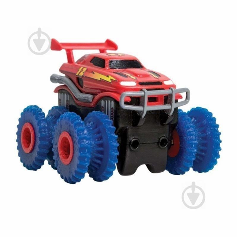 Машинка Trix Trux Monster Truk для канатного дитячого треку монстр-траки Червона (SUN2218_1)
