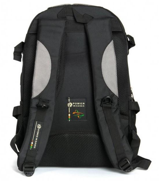 Рюкзак міський Power In Eavas 96018 27л Сірий-чорний - фото 2 Рюкзак міський Power In Eavas 96018 27л Сірий-чорний - фото 2