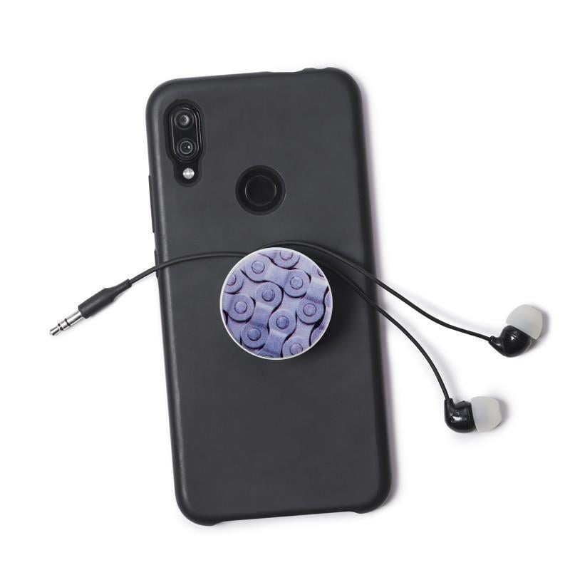 Тримач на телефон Luxe Cube POP 007 Великий 39,7 мм White/Pattern (9998866457148) - фото 4