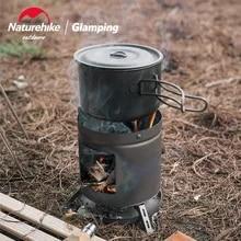 Піч-щепочниця Naturehike Wood stove titanium NH20RJ005 - фото 5