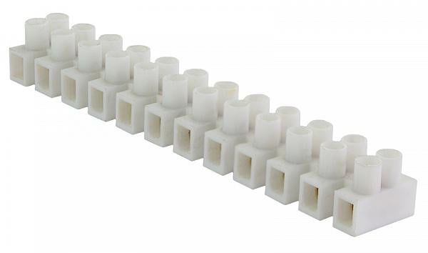 Колодка клеммная АСКО-Укрем 12P 6A 6 мм2 тип Н Белый (A0130040008)