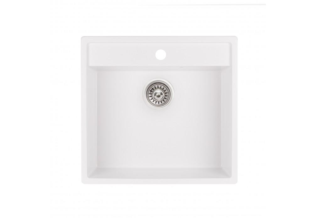 Кухонная мойка Q-tap CS 5250 White (QT5250WHI650)