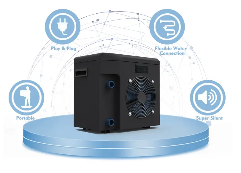 Тепловой насос для бассейна R035 MINI (4051) - фото 2 Тепловой насос для бассейна R035 MINI (4051) - фото 2