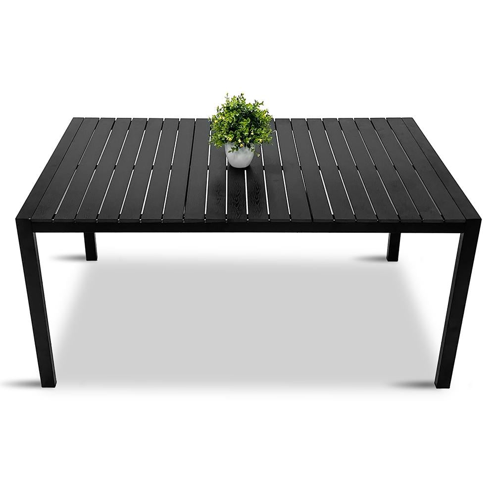 Стол садовый Just Relax Loft 902 со стальным каркасом 150х90 см Graphite (902 Graphite) Стол садовый Just Relax Loft 902 со стальным каркасом 150х90 см Graphite (902 Graphite)