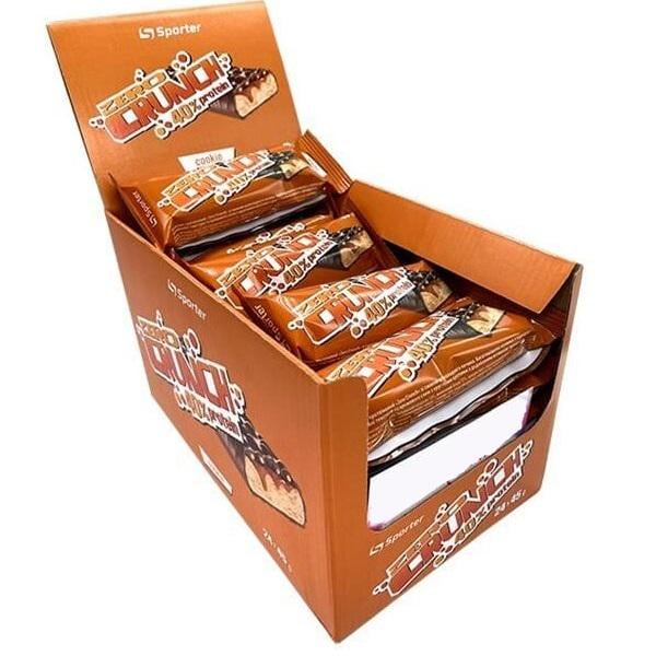 Протеиновый батончик Sporter Zero Crunch 40% Protein 24х45 г Cookie
