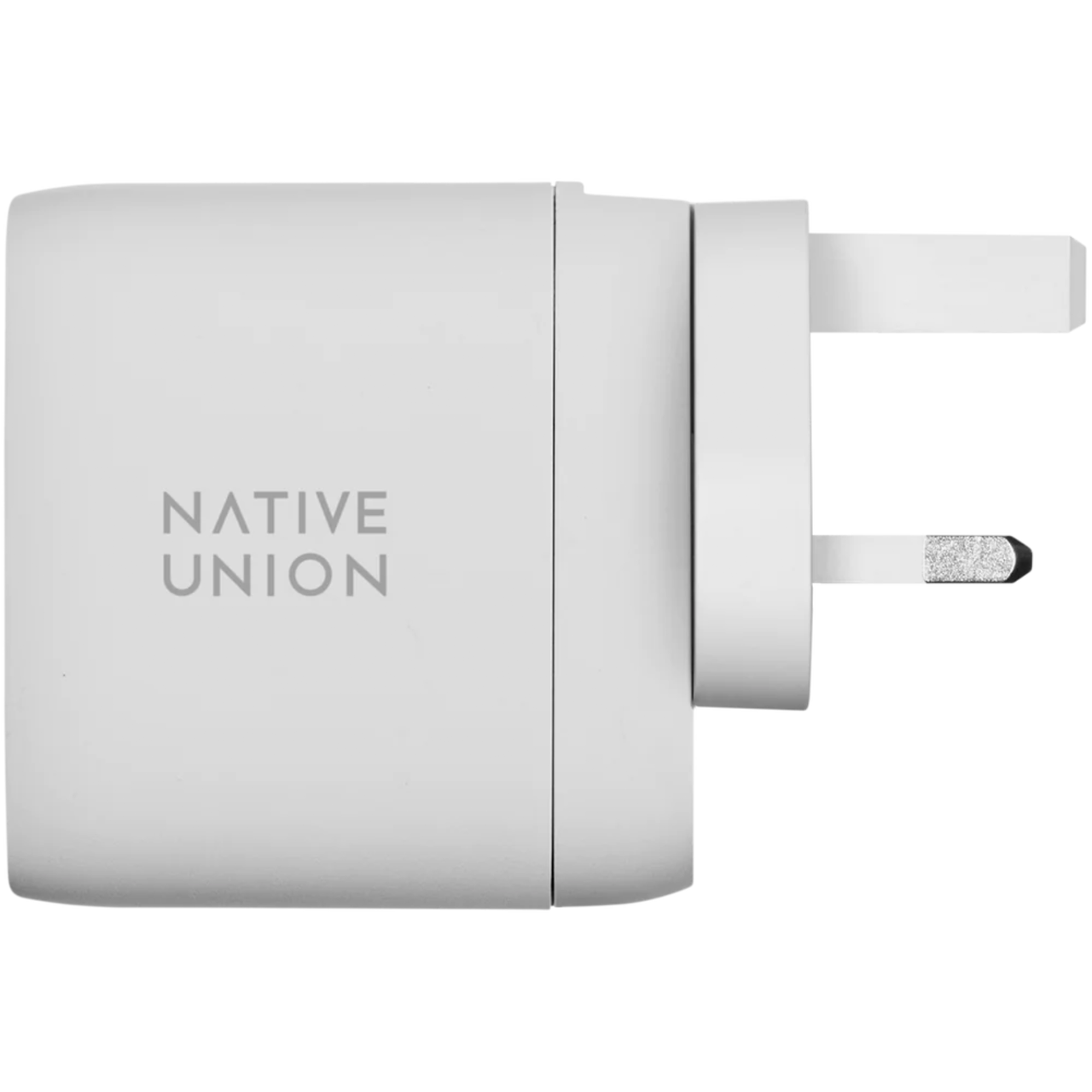 Зарядное устройство Native Union Fast GaN Charger PD 67W Dual USB-C Port White (FAST-PD67-WHT-INT) - фото 4 Зарядное устройство Native Union Fast GaN Charger PD 67W Dual USB-C Port White (FAST-PD67-WHT-INT) - фото 4