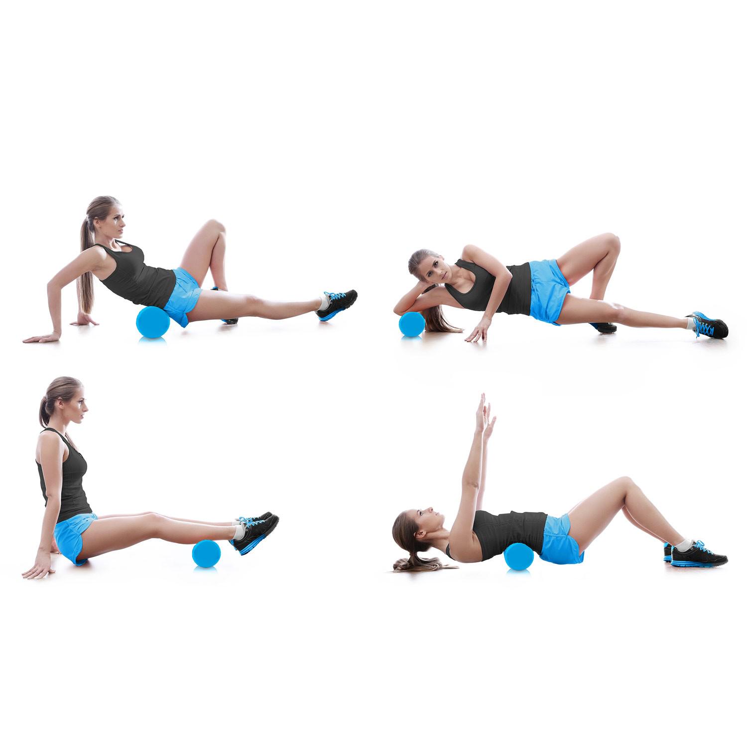 Валик для тренировок EVA NS-963 Голубой - фото 6