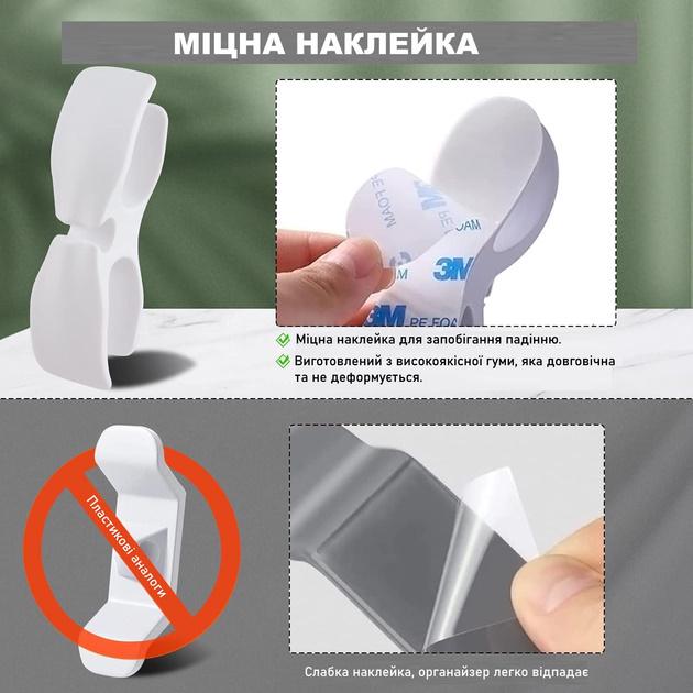 Набор органайзеров для кабелей/бытовой техники Moolo 2в1 2 шт. - фото 3 Набор органайзеров для кабелей/бытовой техники Moolo 2в1 2 шт. - фото 3