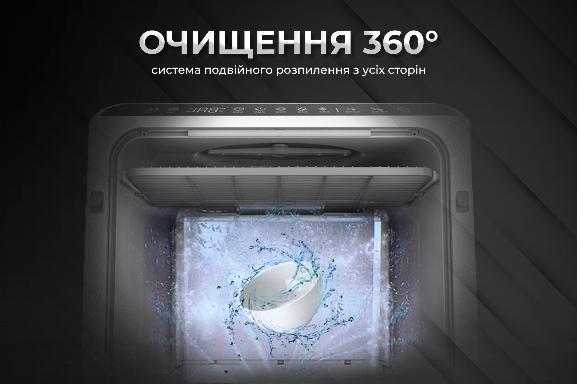 Посудомийна машина iHunt Portable Dishwasher з резервуаром для води 5 л 5 програм - фото 8