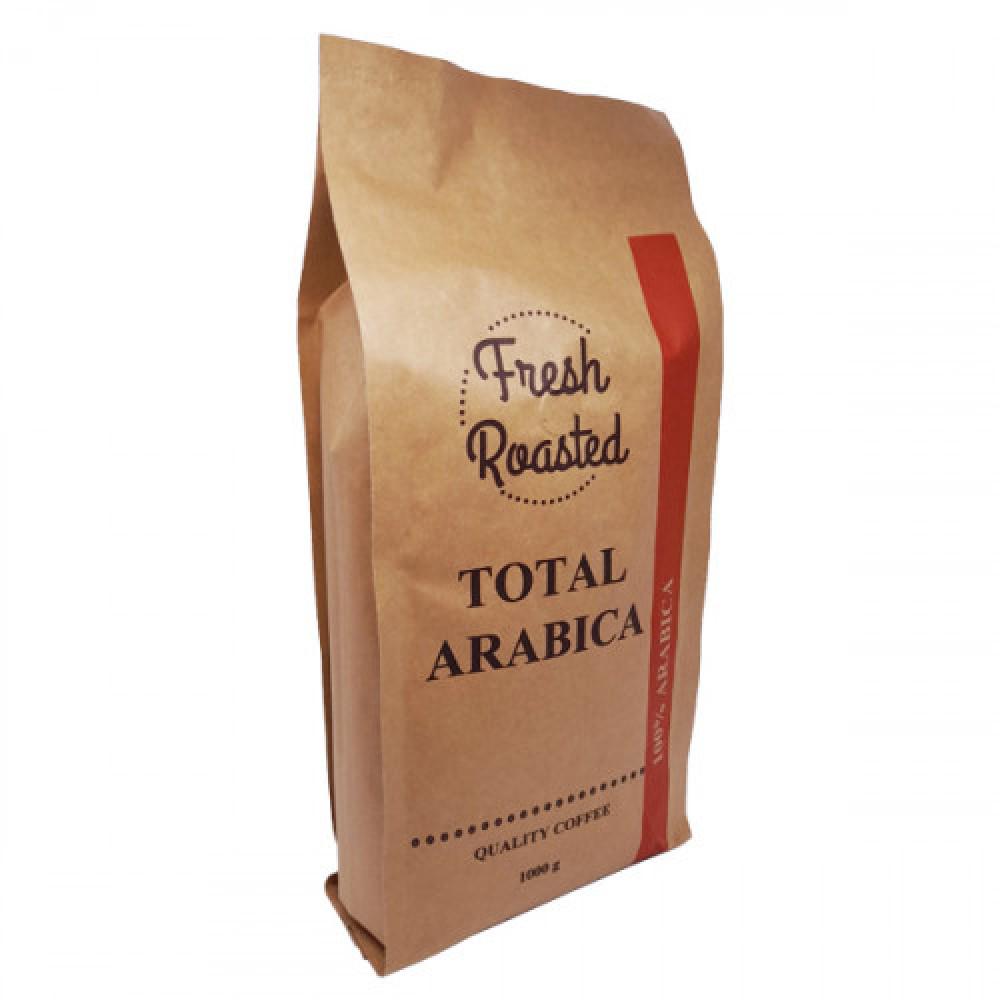 Кофе Fresh Roasted Total Arabica в зернах 100% arabica 1 кг (FR10003)