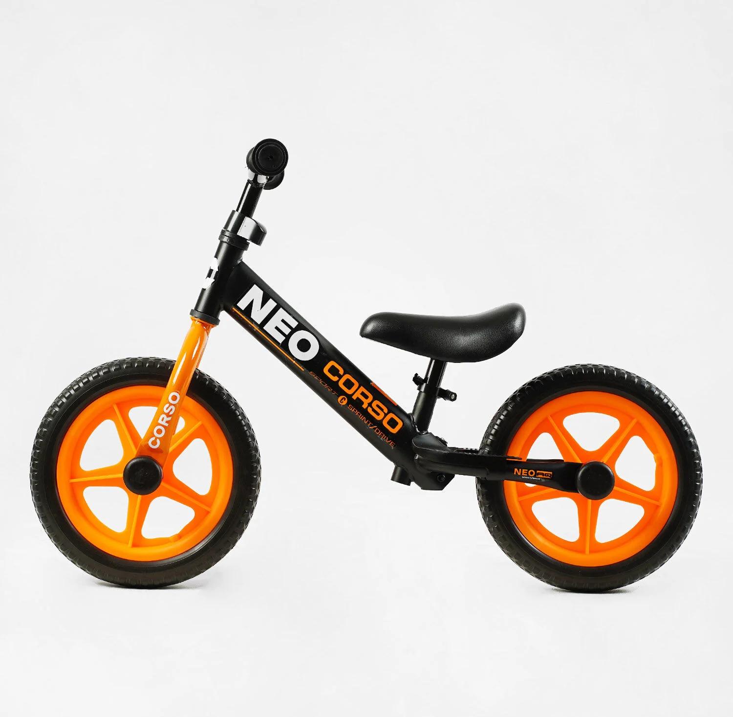 Біговел Corso Neo сталева рама/EVA колеса 12" (EN-69790) - фото 2