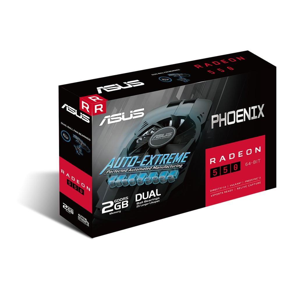 Видеокарта Asus Radeon 550 2 GB GDDR5 PH PH-550-2G (ERC-90YV0AG9-M0NA00) - фото 8