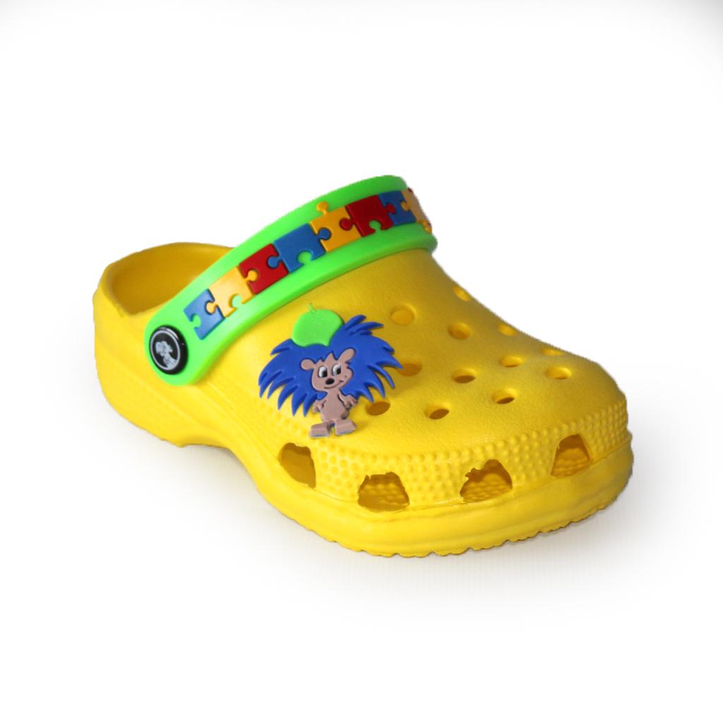 Сабо детские Jose Amorales 116243 р. 24 Желтый