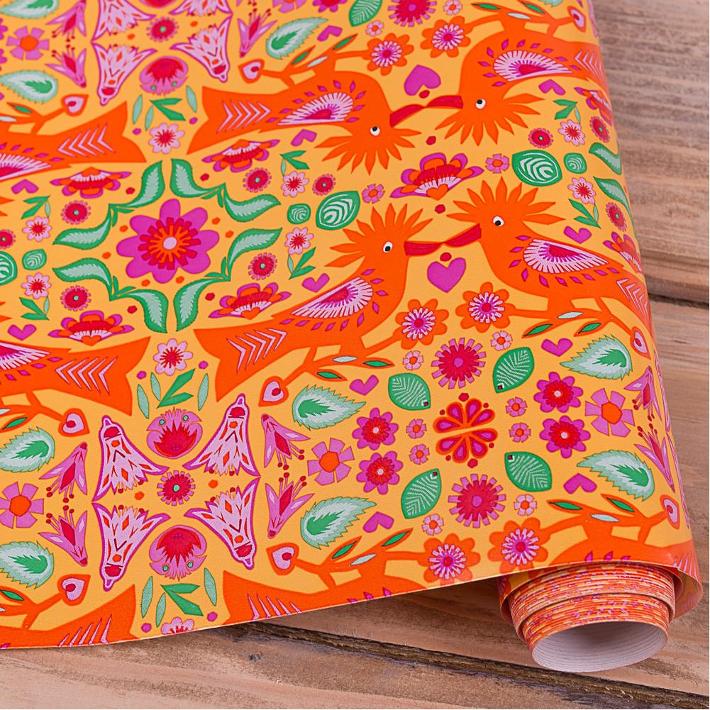 Бумага для подарков Жар-птица 70 см 10 м (468-116)