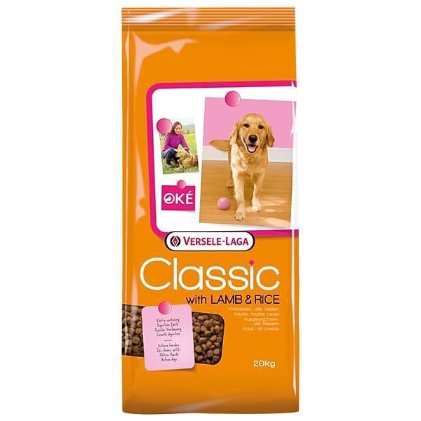 Корм сухой для собак Versele-Laga Classic Dog Lamb&Rice Premium Ягненок и Рис 20 кг (380178)