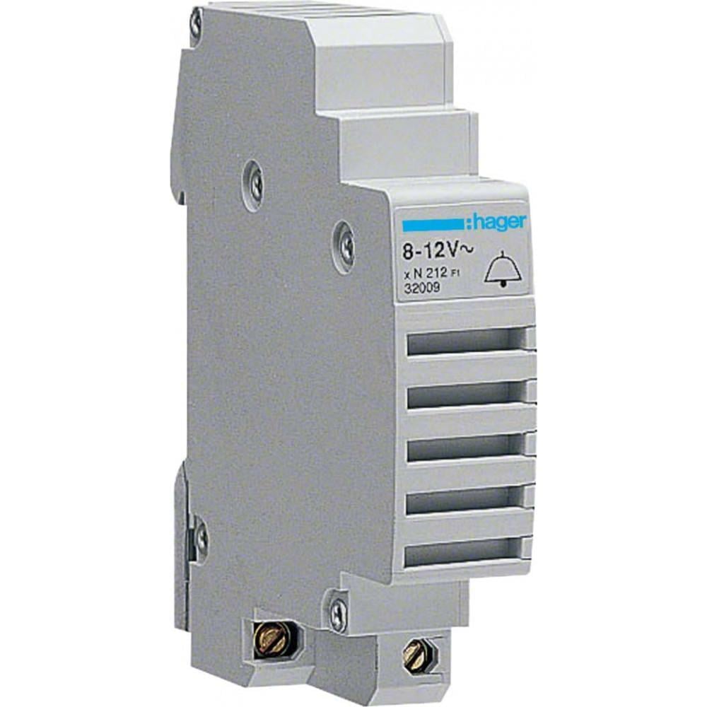 Звонок дверной модульный Hager на DIN-рейку 0,03А/230V 85 дБА (27878207)