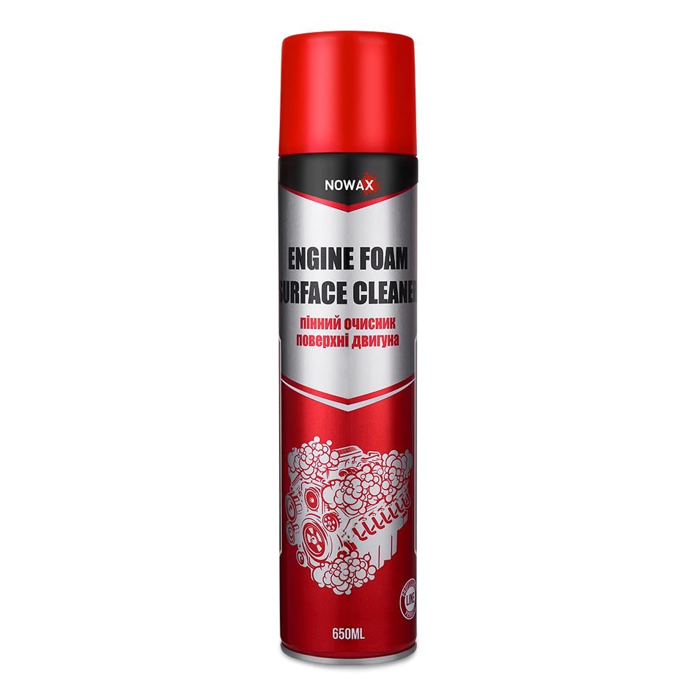 Очиститель поверхности двигателя Nowax Engine Foam Surface Cleaner пенный 650 мл (NX65120)