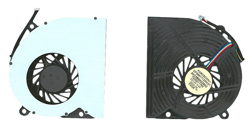 Кулер для ноутбука Dell XPS 1730 12V 0.4A 4-pin Forcecon Кулер для ноутбука Dell XPS 1730 12V 0.4A 4-pin Forcecon