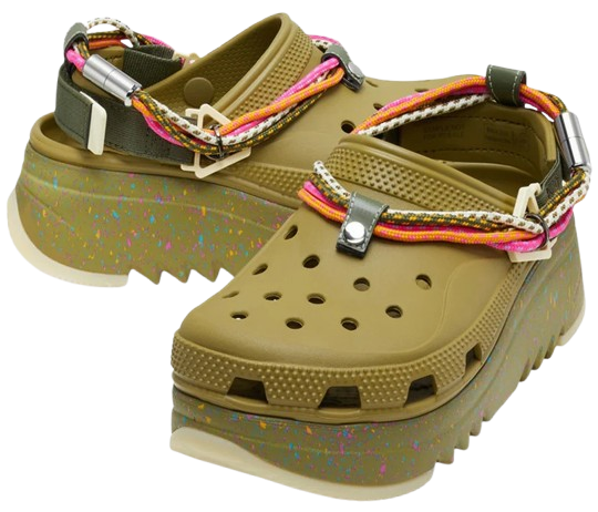 Крокси жіночі Crocs Hiker Xscape Festival Clog р. 42-43 Оливковий (26615)