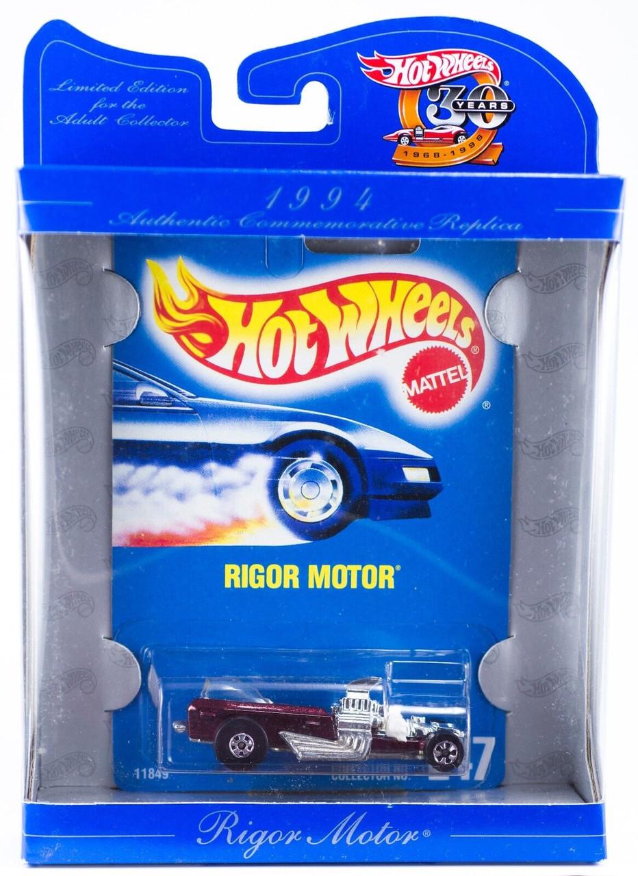 Іграшкова машинка Hot Wheels Rigor Motor 1998 HW 30th Anniversary 1994 (18883) Іграшкова машинка Hot Wheels Rigor Motor 1998 HW 30th Anniversary 1994 (18883)