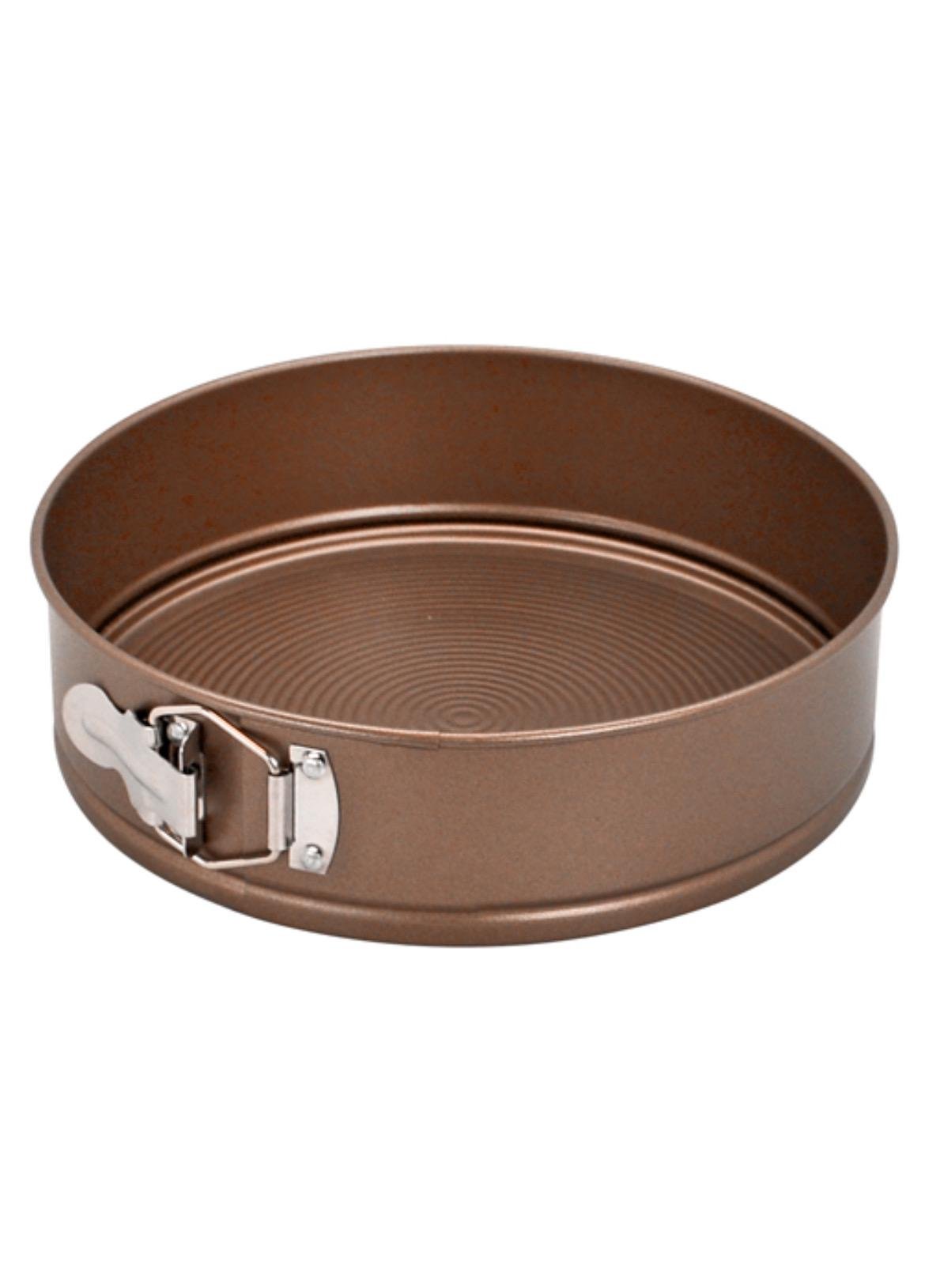 Форма для випікання роз'ємна Bronze Stenson MH-4440-24 кругла 24х6,8 см Бронзовий (MH444024)