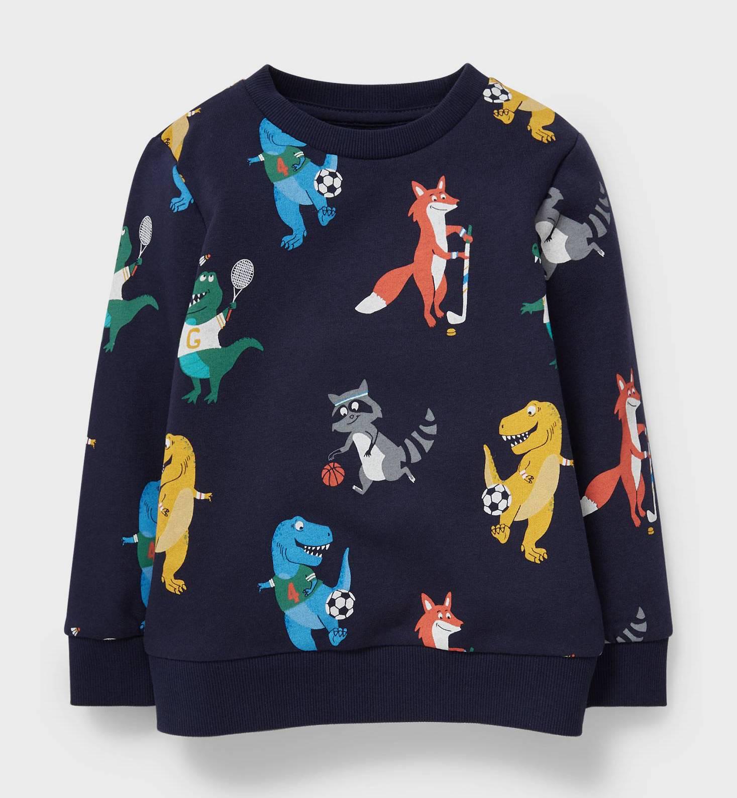 Світшот для хлопчика C&A розмір 122 см Темно-синій (2155081)