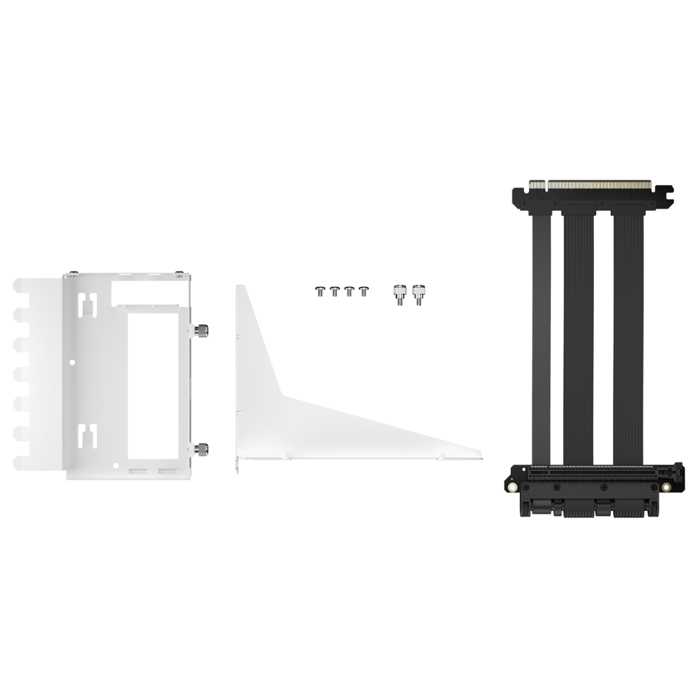 Райзер для відеокарти Fractal Design Flex 2 PCIe Gen 4.0x16/195 мм White (FD-A-FLX2-002) - фото 5