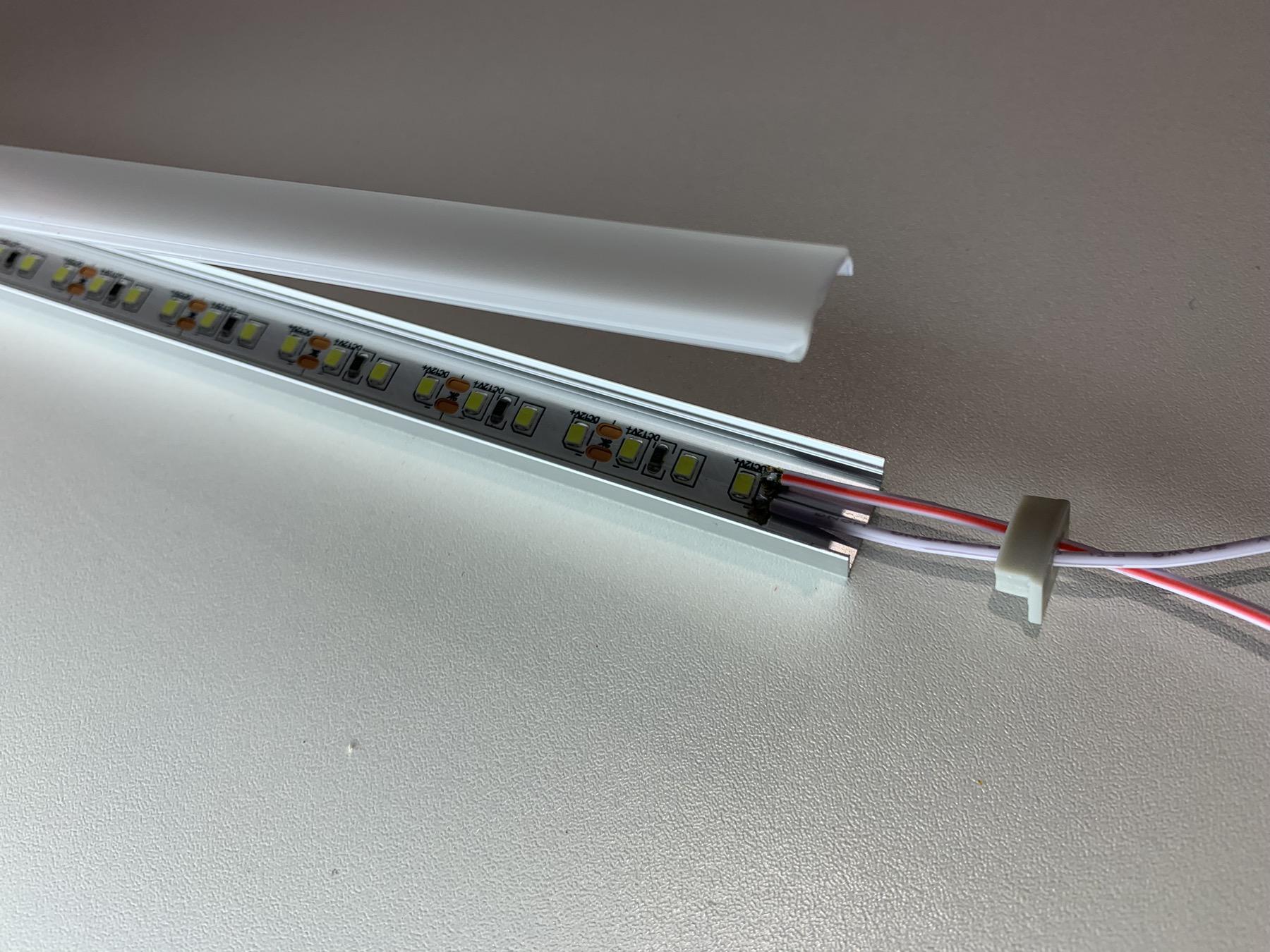 Світлодіодна стрічка BRT 2835-120 led W 2-pin Білий - фото 4