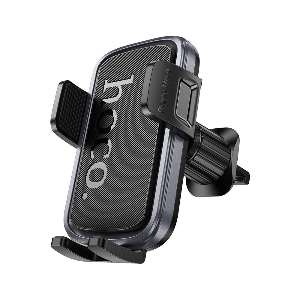 Автотримач для телефону затискач Hoco H78 Black (681901)