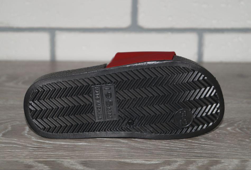 Шлепанцы Deshman 32 р. 18,5 см Бордовый (30439-32) - фото 5
