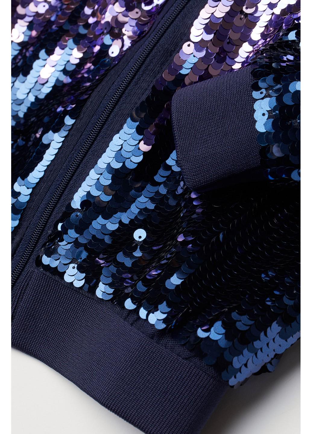 Бомбер для девочки р. 128 Фиолетовый (2000001246436) - фото 2