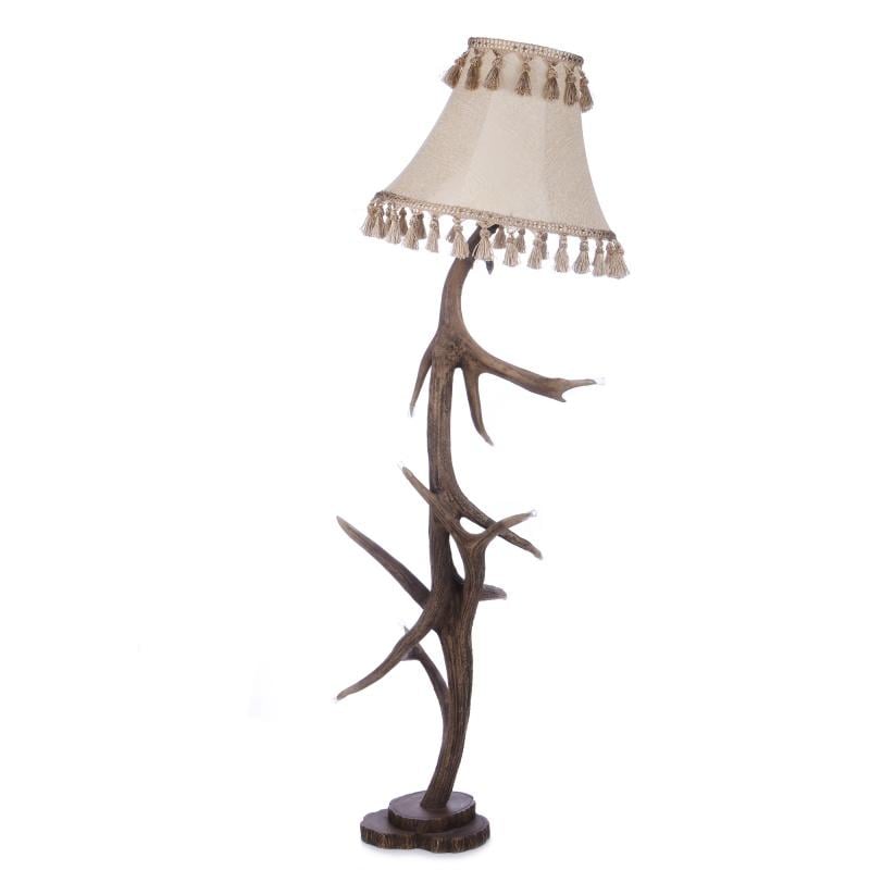 Торшер рога з абажуром Brille BKL-098F/1 E27