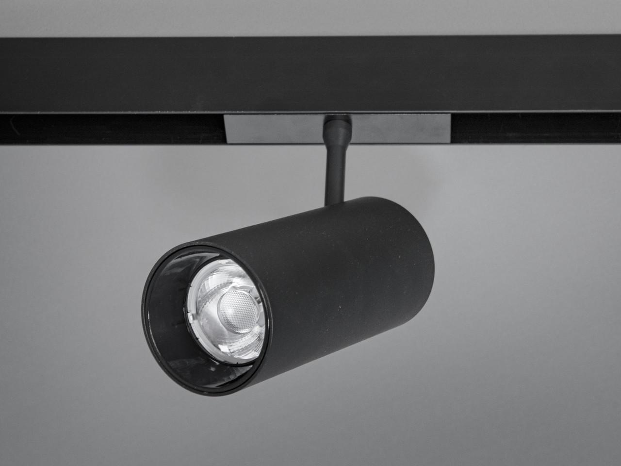 Прожектор на шину QY-CX121B-20W-BK магнітний трековий поворотний 20 Вт Чорний - фото 3