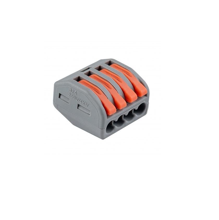 Клемма соединительная универсальная 4 отверстия (2331730518) Клемма соединительная универсальная 4 отверстия (2331730518)