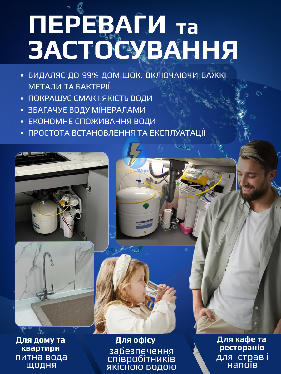 Фильтр для воды обратный осмос с минерализатором Stanko RO-6 - фото 5