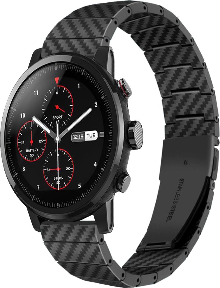 Ремінець Armrok для Amazfit Stratos Black (31677-2B) Ремінець Armrok для Amazfit Stratos Black (31677-2B)