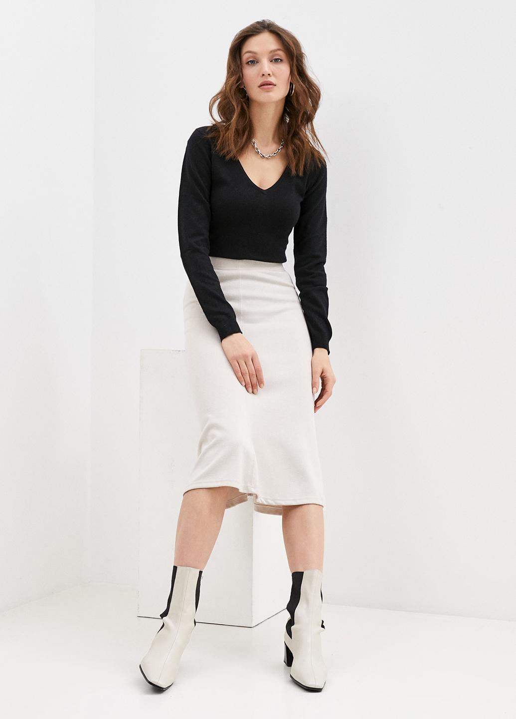 Пуловер жіночий Moni&Co L-XL Чорний (2121b37)