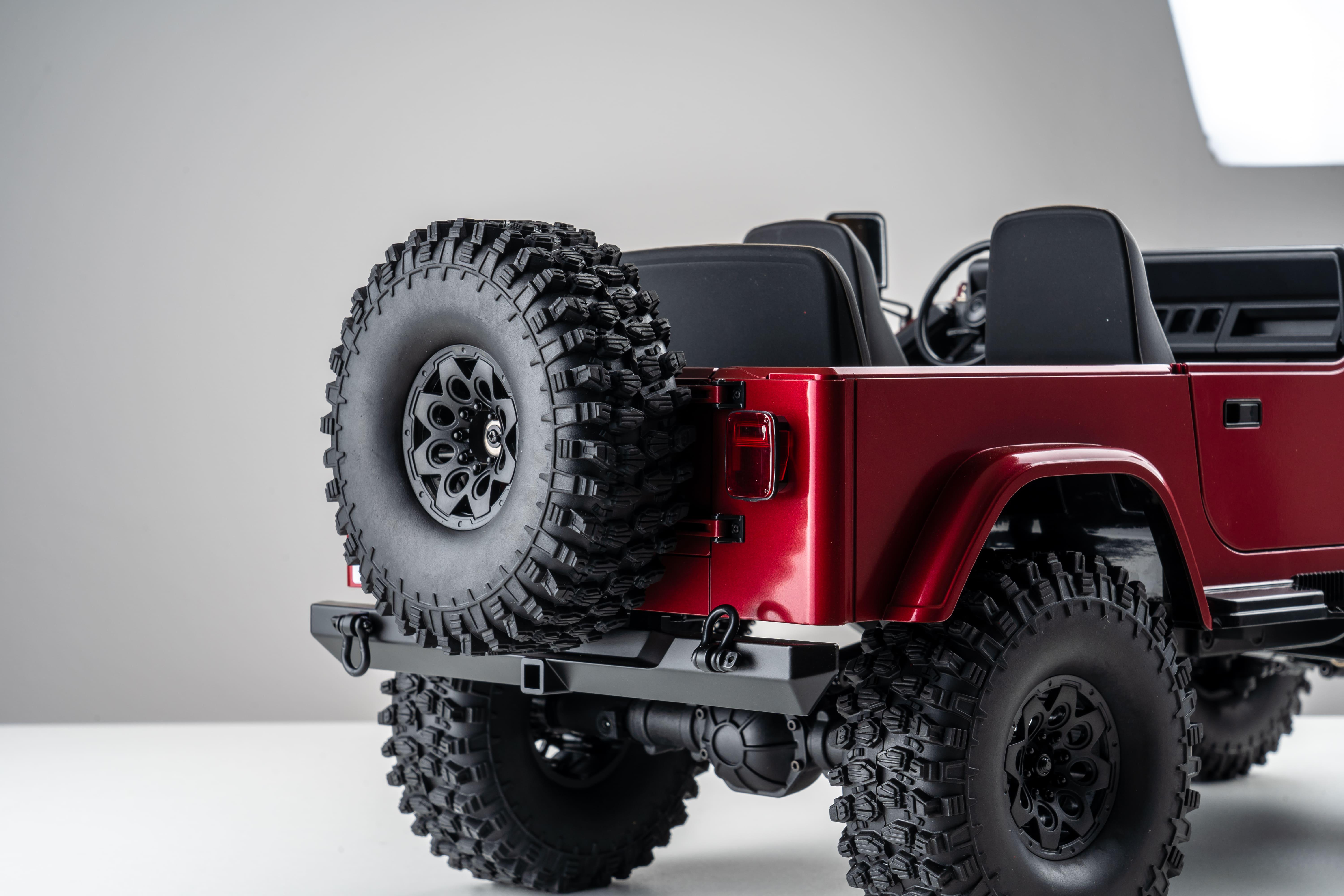 Радиоуправляемая машина ROC HOBBY 1:10 Mashigan RS JEEP Red - фото 11 Радиоуправляемая машина ROC HOBBY 1:10 Mashigan RS JEEP Red - фото 11