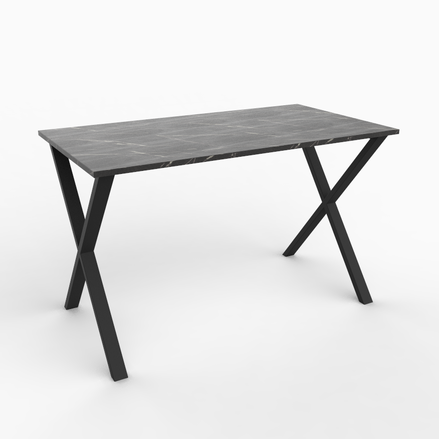 Стол письменный Loft Lab Xtail 1200х650х740х18 мм Пьетра Гриджо (10070)