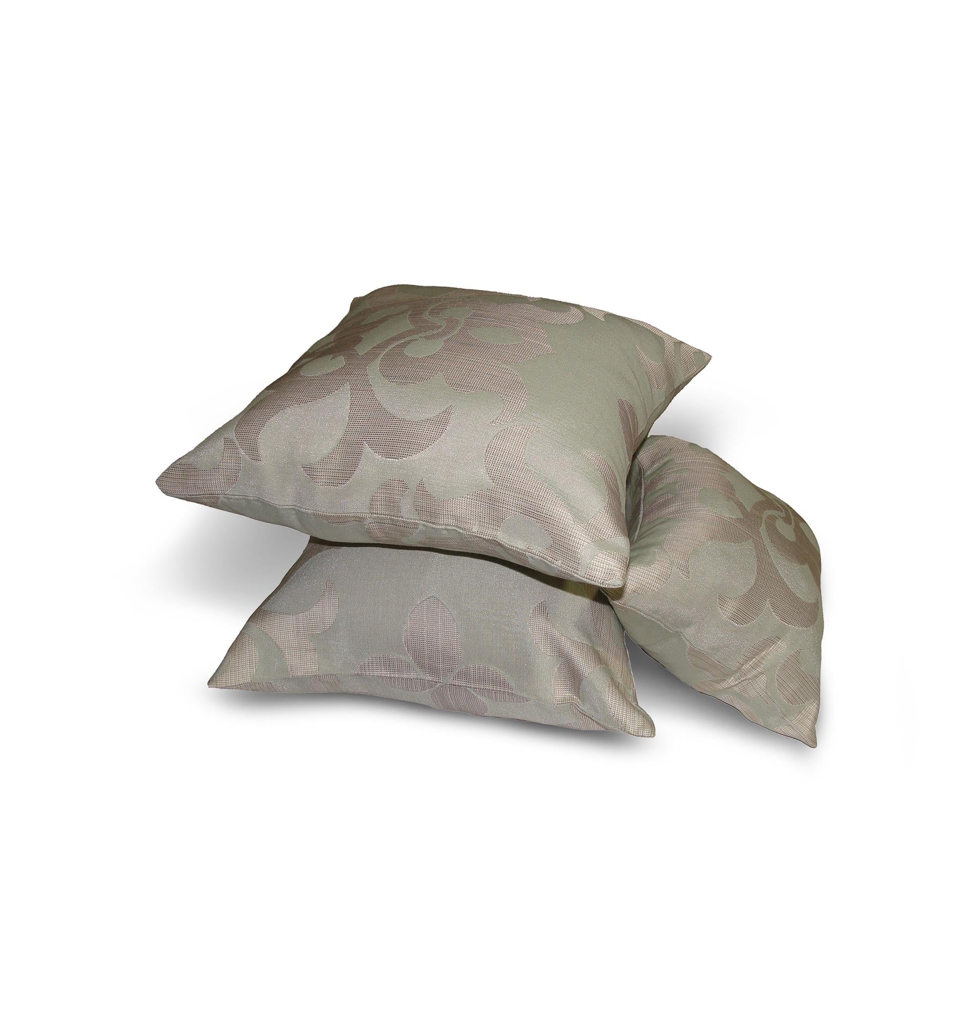 Комплект декоративных подушек Firanka Damask 40х40 см 2 шт. 27х27 см 1 шт. Бледно-салатовый (п_0275)