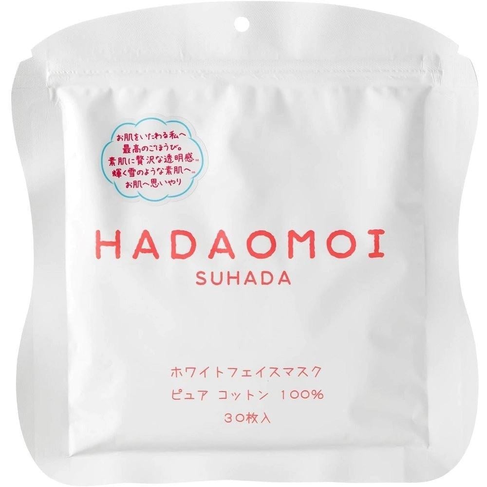 Маска KOR JAPAN Hadaomoi White Face Mask осветительная тканевая 30 шт.