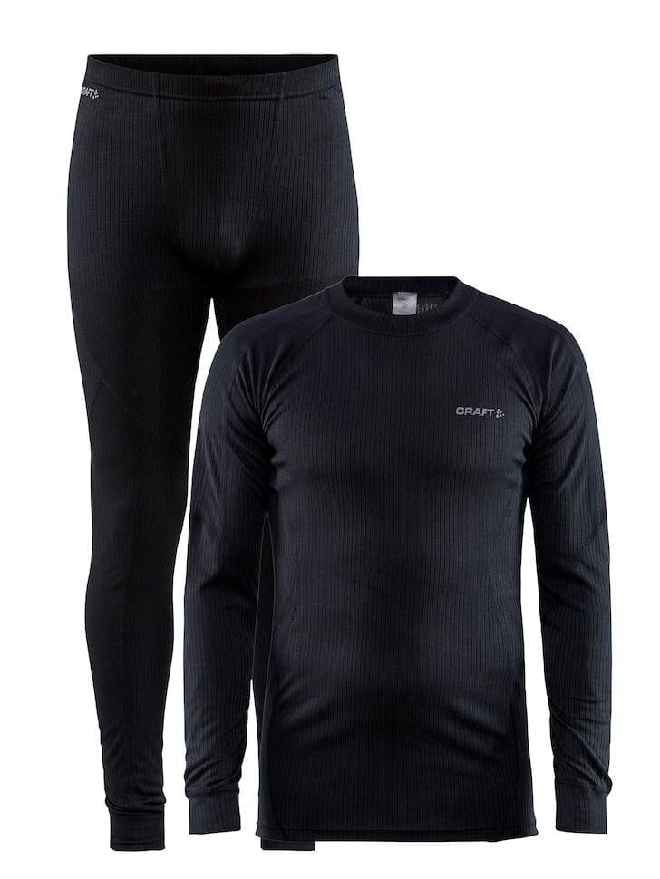 Термобелье мужское Craft Core Dry Baselayer Set 1909707-999000 S Black