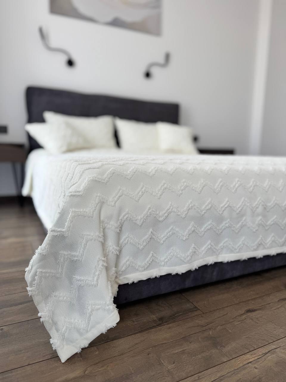 Покрывало Хельга 180x250 см Молочный (20774-2-180x250cm) - фото 11 Покрывало Хельга 180x250 см Молочный (20774-2-180x250cm) - фото 11