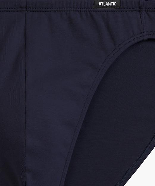 Набор трусов-брифов мини мужских Atlantic 3MP-119 с туннельной резинкой хлопок 3 шт. Синий/Голубой/Хаки XXL (2678796695) - фото 5 Набор трусов-брифов мини мужских Atlantic 3MP-119 с туннельной резинкой хлопок 3 шт. Синий/Голубой/Хаки XXL (2678796695) - фото 5