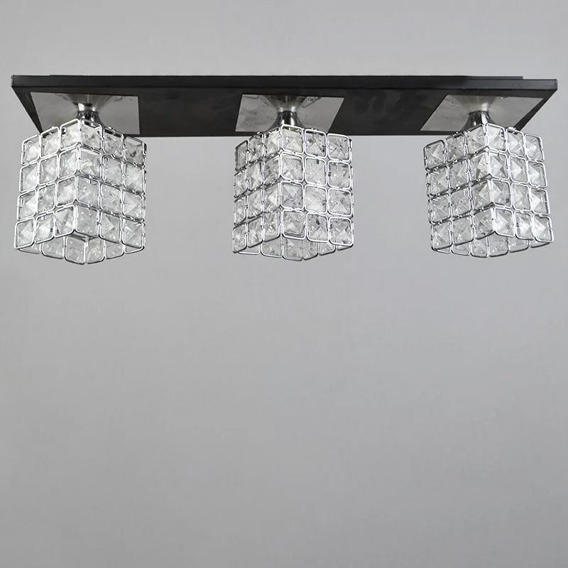 Люстра потолочная хрустальная Light House NM-N14701/3 CR Хром